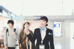 フリー素材_添乗員