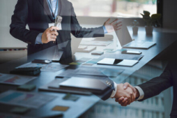 フリー素材_営業オフィス